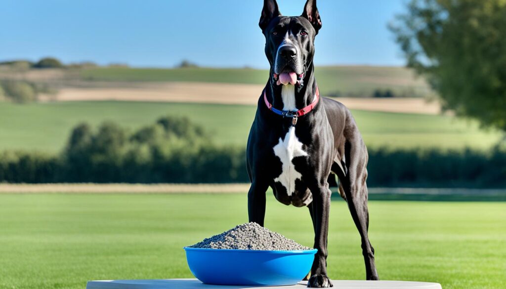 Great Dane Feeding and Exercise