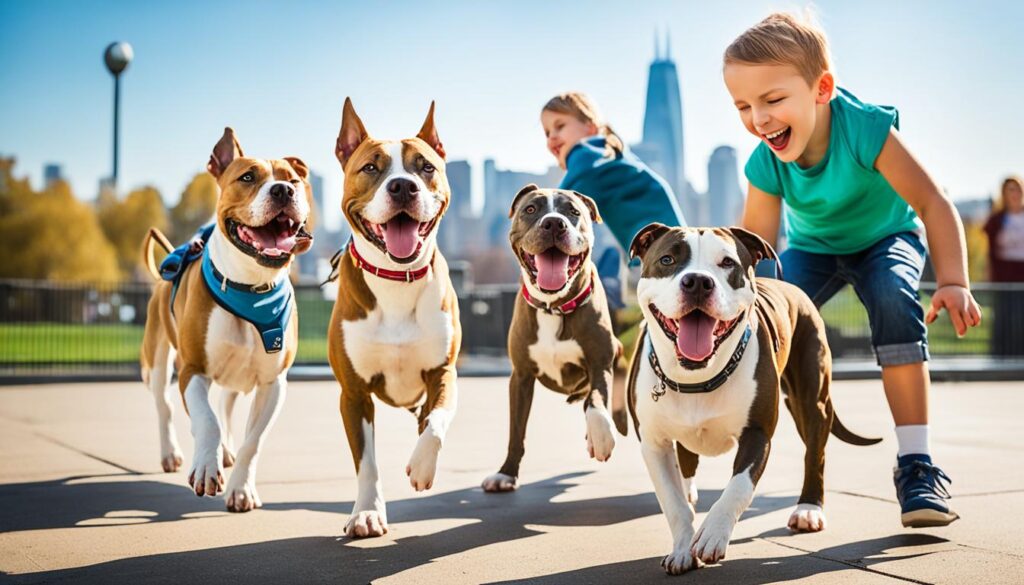 american staffordshire terrier socialization