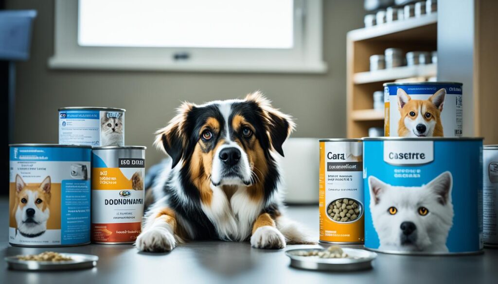 can dogs get sick from eating cat food