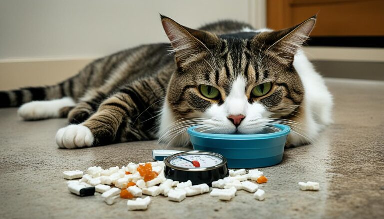 what glucose level is too low for cats