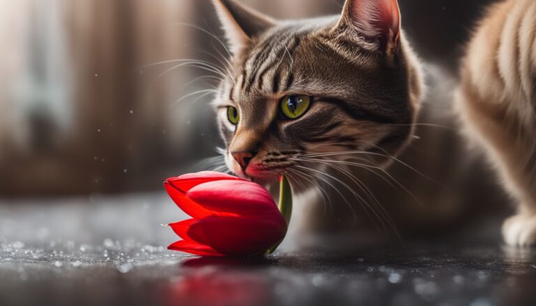 are tulips toxic to cats