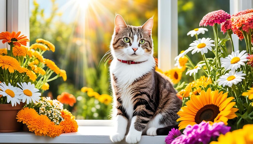 cat-friendly flowers