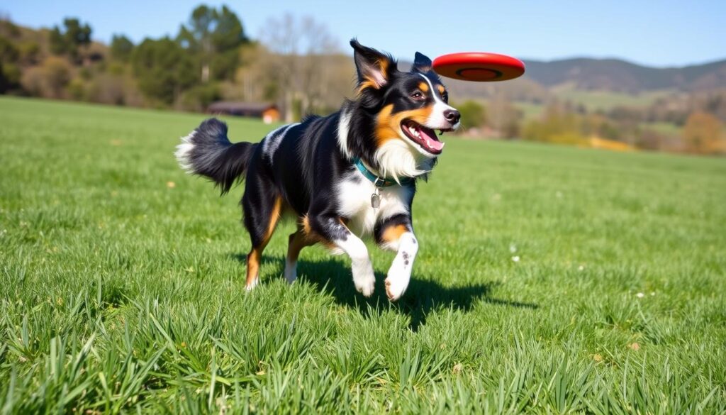 exercise needs of Border Collie Blue Heeler