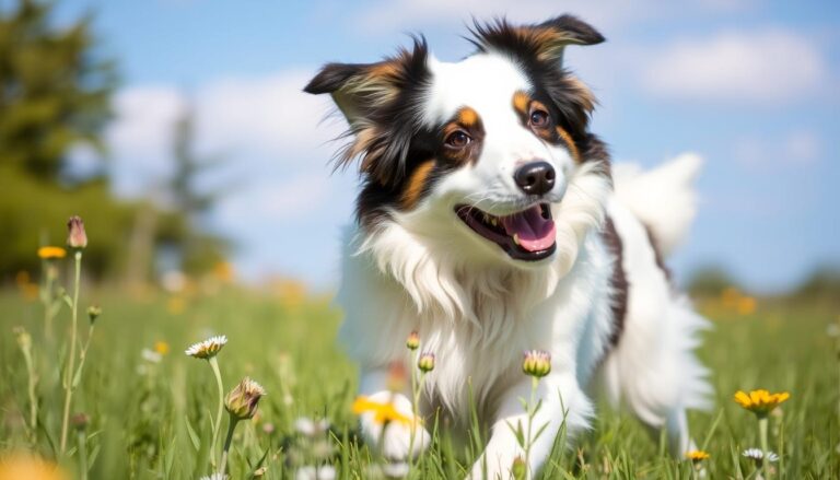 great pyrenees and border collie mix