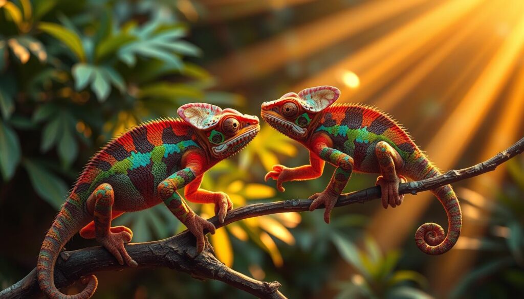 Panther Chameleon Communication