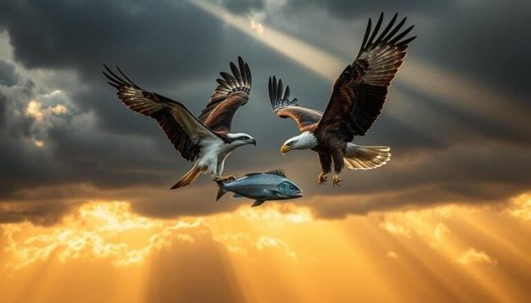 Osprey vs Bald Eagle
