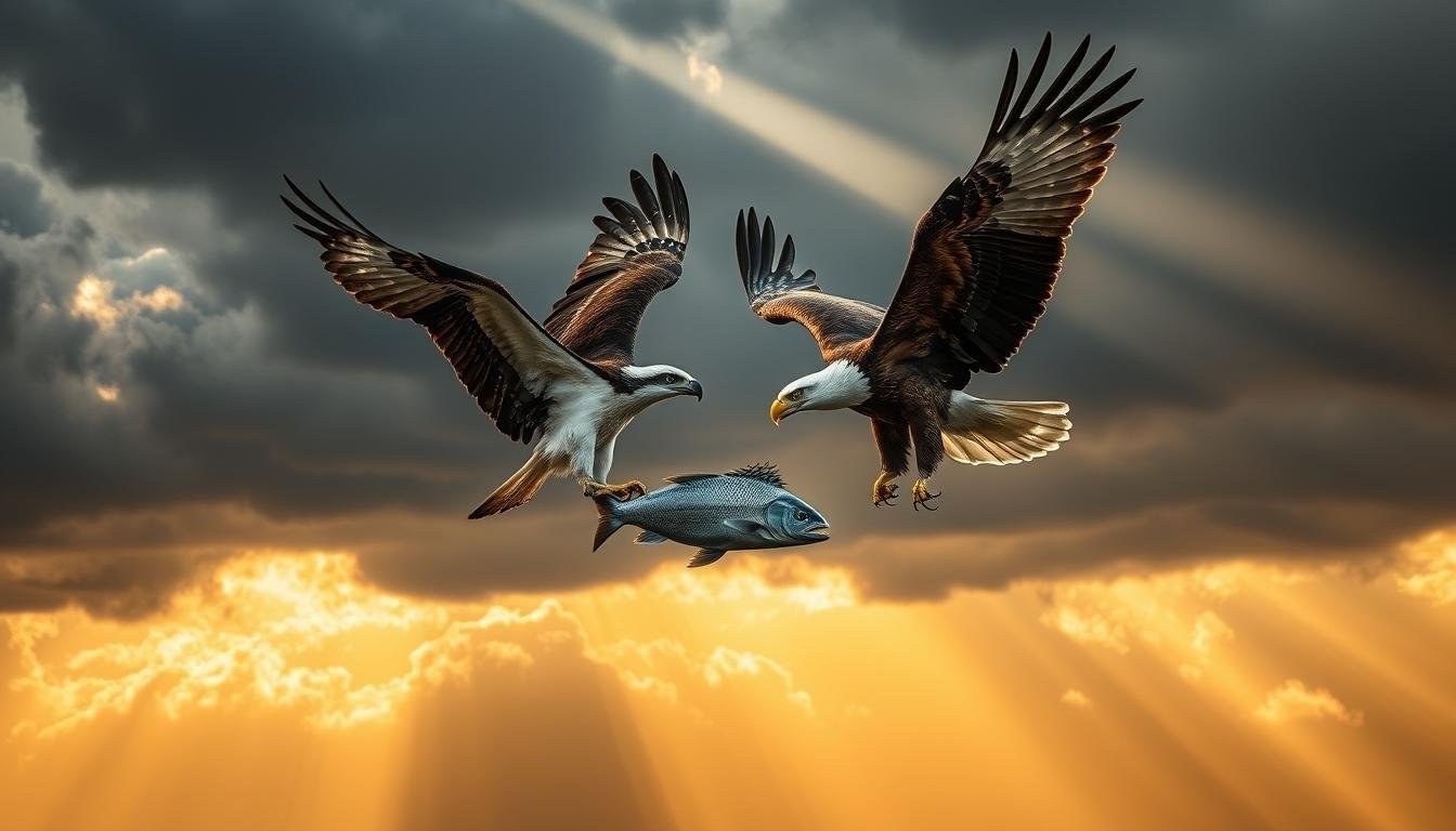 Osprey vs Bald Eagle: The Dramatic Sky Battles for Fish